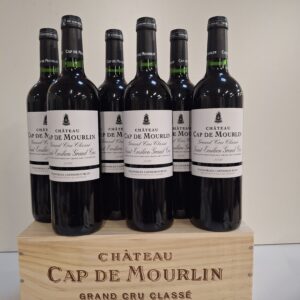 Château Cap de Mourlin 2016 – Saint-Émilion Grand Cru Classé - Lot de 6 bouteilles