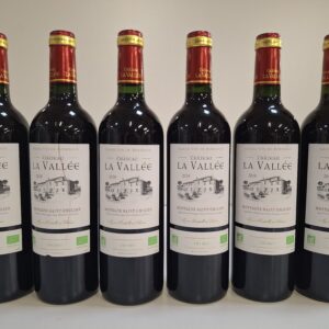 Lot de 6 - Château La Vallée 2018 Montagne Saint-Émilion Vin Bio