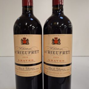 Lot de 2 - Château de Rieufret Grand Vin de Graves 2016