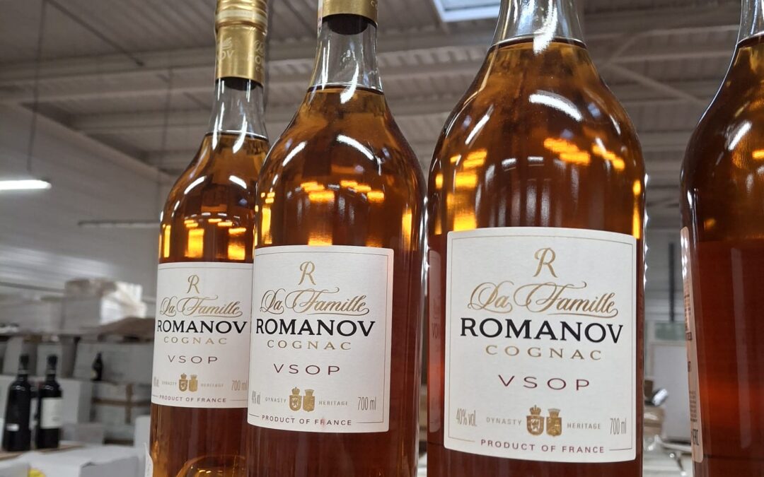 Cognac La Famille Romanov VSOP prestige et tradition
