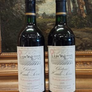 Lot de 2 bouteilles Château de Haute-Cerre 1995 – Médaille d’Argent au Concours des Grands Vins de France 1997, Mâcon