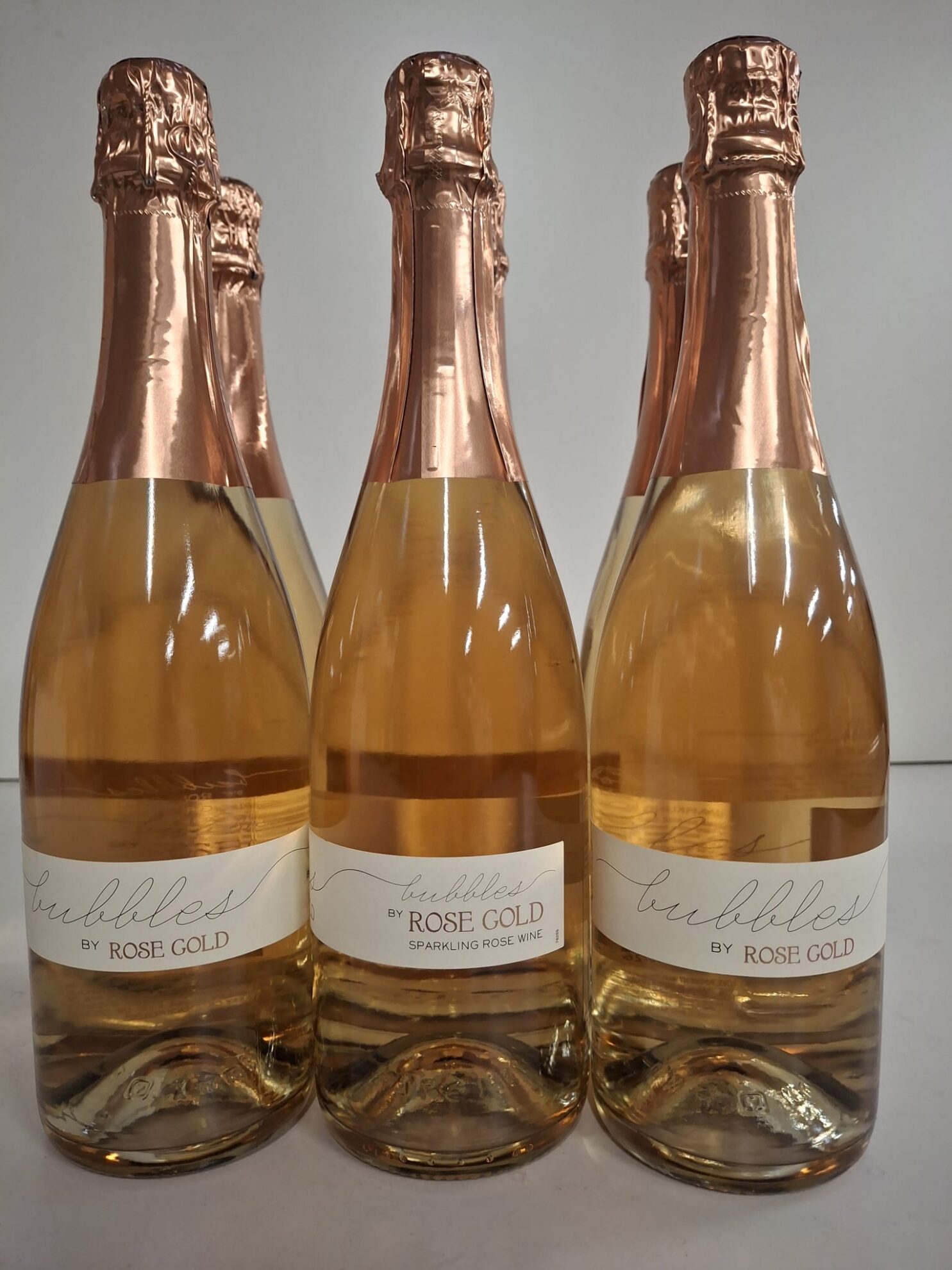 Lot de 6 - Bubbles By Rose Gold – Sparkling Rose Wine