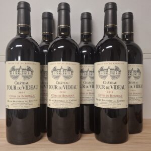 Château Tour du Videau 2016 - Grand Vin de Bordeaux lot de 6
